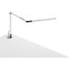 Z-Bar Mini 12.7 inch 5.00 watt White Desk Lamp Portable Light, Grommet Mount